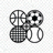 探球比分平台logo，专业足球篮球数据分析与赛事预测服务品牌标识